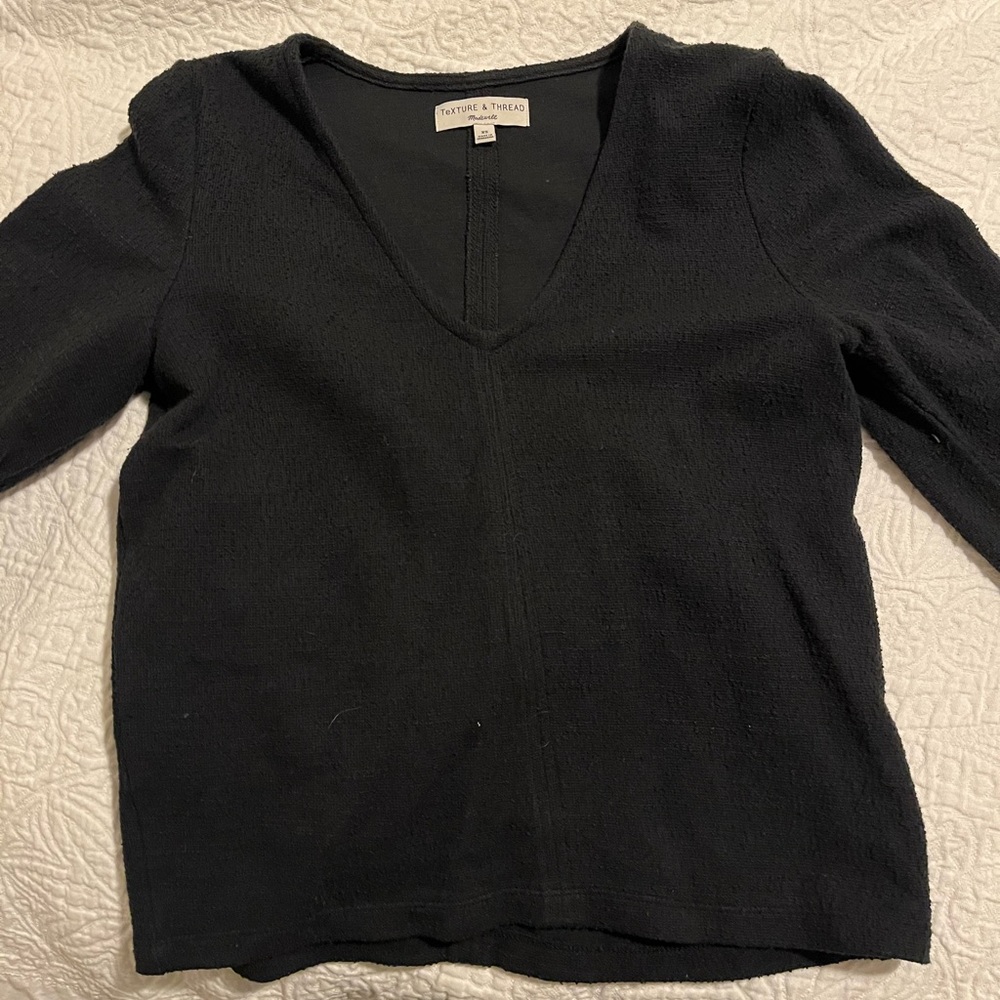 Madewell V Neck Blouse